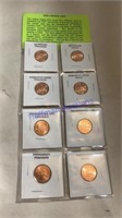 2009 Lincoln cents, mints