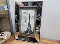 PARIS Iffle Tower Mirror Framed Picture@16.25Wx