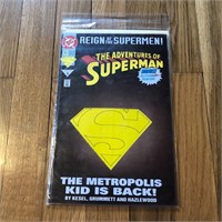 DC Adventures Superman & Bonus Poster #501 Comic