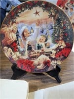 BRADFORD EXCHANGE "A CHRISTMAS WISH" PLATE 13089A