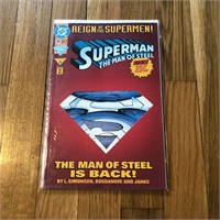 DC 1993 Superman with Bonus Poster #22 Comic Book