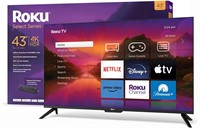 Roku 43 Select Series 4K HDR Smart RokuTV