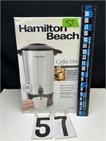 Hamilton Beach 42 cup coffee maker like new
