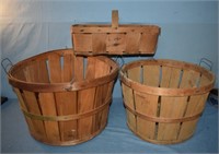 Old Bushel Baskets etc.