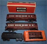 Assorted Lionel Electric Train Cars