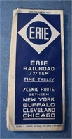 1932 Erie Railroad Schedule