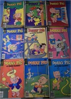 Assorted Porky Pig Comic Books