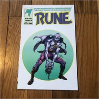 1994 Malibu Ashcan Rune & Wrath Comic Book #1
