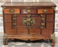 Vintage Asian Dresser Top Buffet Style Box