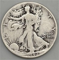 1942 P Walking Liberty Half Dollar Coin
