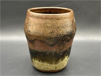 Drip Glaze Pottery Planter