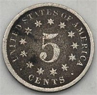 1881 Shield Nickel- 
Very Rare Date