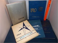 1962, '64, '67, '69, '80 Peshtigo, WI Yearbooks