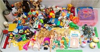 80's / 90's toy box assorted vintage toys