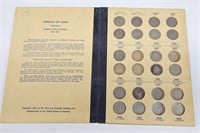 PARTIAL SET of LIBERTY NICKELS in OLD ALBUM