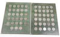 COMPLETE SET of JEFFERSON NICKELS in OLD PAGES