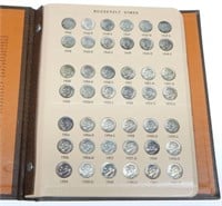 NEAR COMPLETE SET of ROOSEVELT DIMES in ALBUM