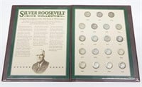 SILVER ROOSEVELT DIME COLLECTION in FOLDER