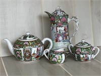 Rose Medallion Tea Pot; Coffee Pot; and more
