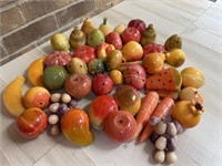 Italian Marble Fruit (large lot); and more