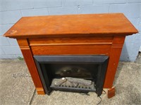 Electric Fireplace (front glass missing)