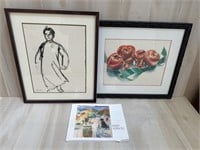 Original Signed Art by Mary Vernon and Book