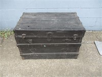 Vintage Wood Trunk