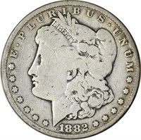 1882-CC MORGAN DOLLAR - G/VG
