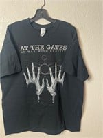 At The Gates War with Reality Tour Shirt