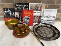 Russian Bowl and more including Russian Books