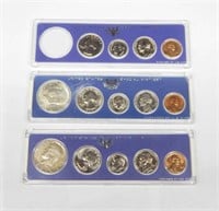 1965, 1966 and 1967 SPECIAL MINT SETS - NO BOXES