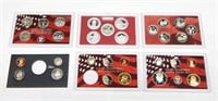 GROUP of FULL and PARTIAL SILVER PROOF SETS