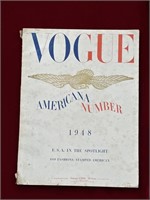 Vintage Vogue Magazine, Truman Capote (Feb, 1948)