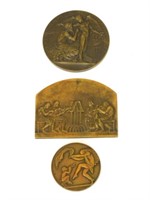 (3) bronze medals. Foulop O. Beck (1873-1945)
