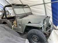 M38A1 Willy's Military Jeep- see Lot16 Engine/Tran