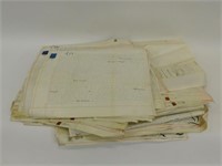 Collection of approximately 75 indenture