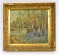 N. E. Buck, Fall River School artist. Landscape