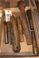 LOT UNKNOWN METAL MACHINISTS PARTS