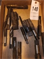 LOT VARIOUS MACHINISTS TAPS