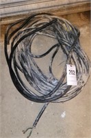 SECTION OF 3 WIRE ELECTRICAL CORD