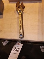2 ADJUSTABLE CRESCENT STYLE WRENCHES