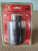 K-D Ford Spindle Nut Socket