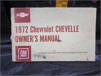 1972 Chevelle Owners Manual