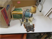 Lot of Misc Household Items (Electric Can Opener &