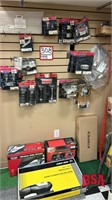Wall of Handle Bar Grips, Quick Clamps,ATV Mirrors