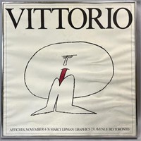 MARCI LIPMAN "VITTORIO" POSTER