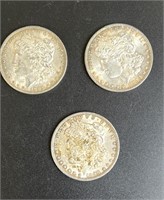 1896 AMERICAN MORGAN SILVER DOLLARS