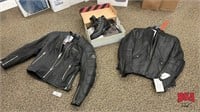 2 Leather Jackets, 1 large, 1 medium