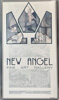 NEW ANGEL FINE ART GALLERY POSTER