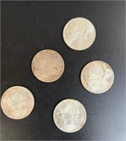 CANADA 1965 SILVER DOLLARS